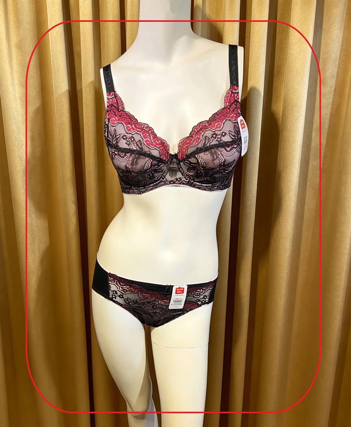 316029 溥杯型收背功能內衣 (三扣) C32-42 D-G 32-44 H34-44, 內褲 _ M-XL
