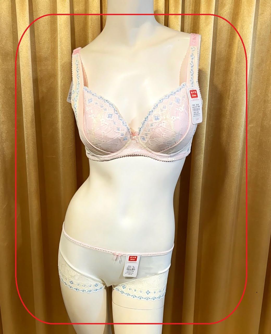 316034 溥杯型功能內衣(三排扣) B32-40 C-D32-42, 內褲 _ L-XL